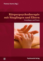 Körperpsychotherapie mit Säuglingen und Eltern